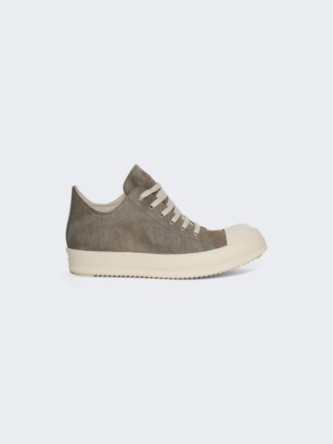 Rick Owens DRKSHDW Denim Low Sneakers Dust