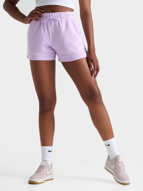 Nike WOMEN'S NIKE SPORTSWEAR CLUB FLEECE MID-RISE SHORTS