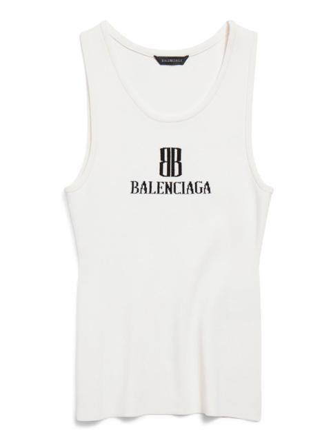BALENCIAGA Balenciaga Women Nano Bb Tank Top