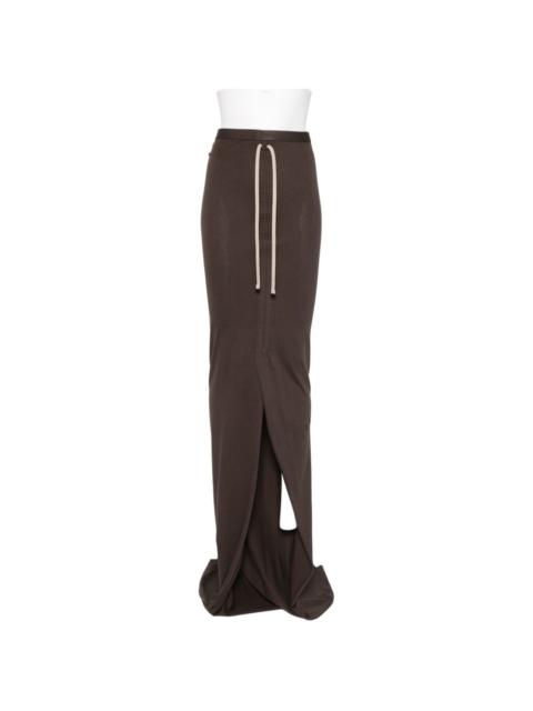 Moncler Moncler + Rick Owens Women Cotton Long Skirt