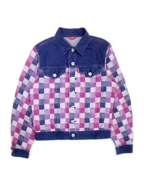 Other Designers Pink House - VERY RARE! PINK HOUSE KARL HELMUT PATCHWORK DENIM JACKET