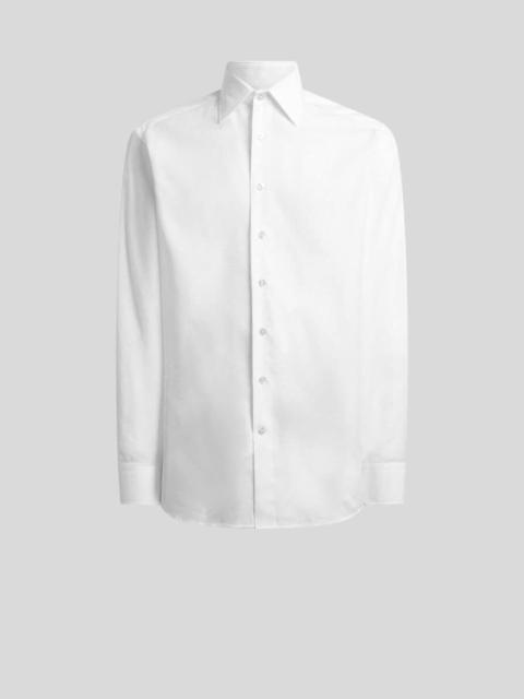 Etro COTTON-BLEND FIL COUPÉ SHIRT WITH MICRO PAISLEY MOTIF
