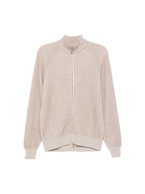 cashmere cardigan