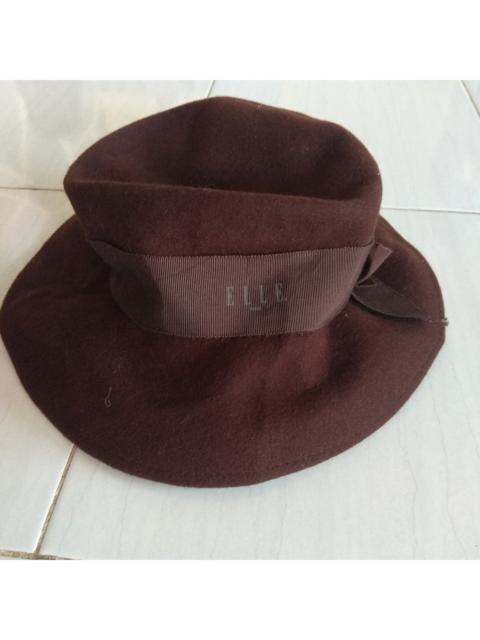 Italian - LAST DROP! ELLE Designer Brown Bucket Hat Cap Hip Hop