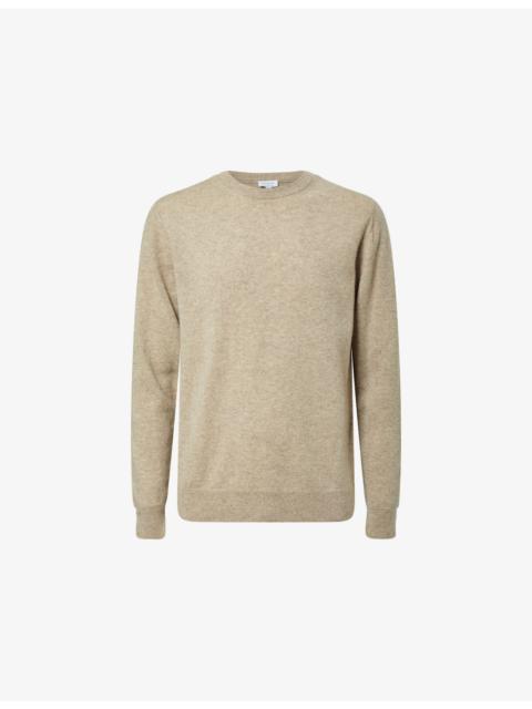 Sunspel Classic Crew Neck Cashmere Knitted Jumper
