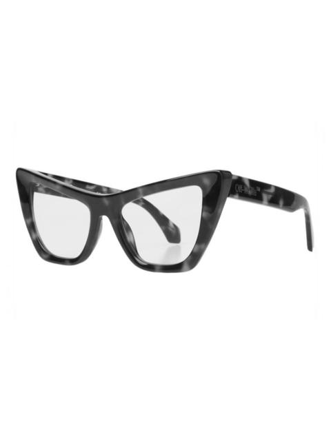 Off-White Off-White Ladies Black Cat Eye Eyeglass Frames OERJ011STYLE11 6000