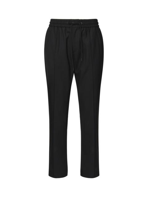 Dolce & Gabbana Black Stretch Wool Blend Pant
