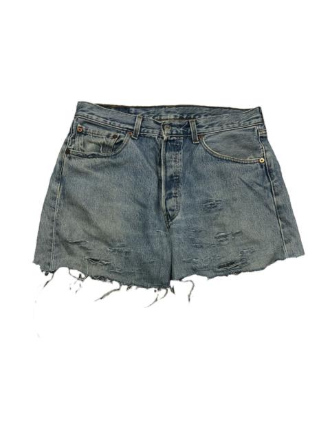 Levi's THRASHED DISTRESSED SHORT PANT DENIM LEVIS
