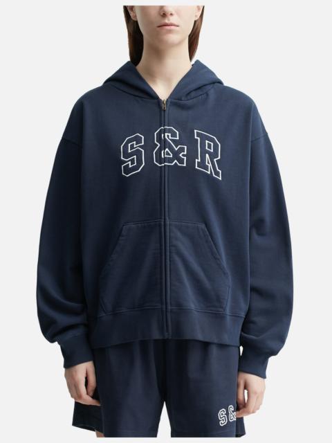 Sporty & Rich S&R IVY ZIP HOODIE