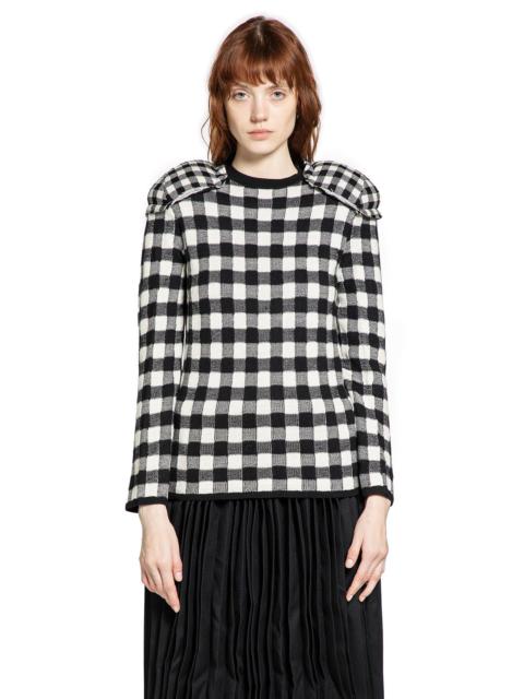 Comme Des Garçons Check Wool Sweater