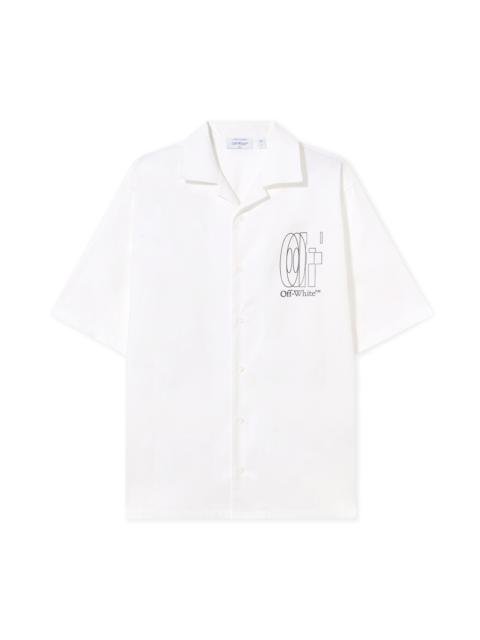 Off-White Outl Dbl Arr Popl Bowl Shirt