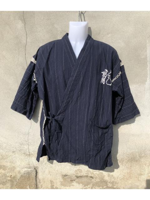 Other Designers Japanese Brand - Kimono Japan Dragon Embroidered Big Logo