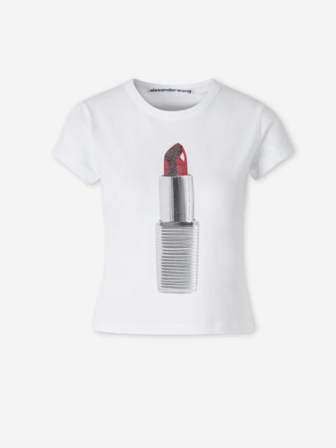 Alexander Wang LIPSTICK BABY T-SHIRT