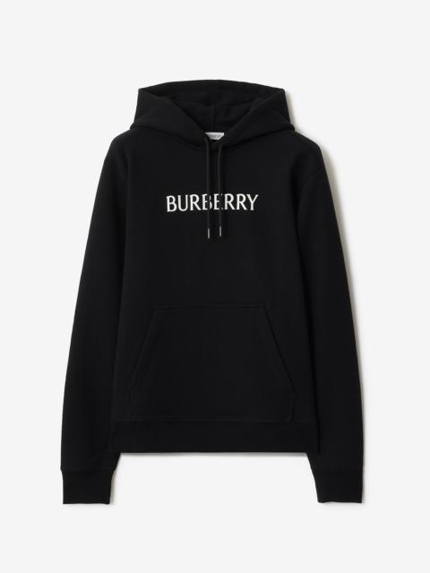 Burberry Logo Cotton Hoodie