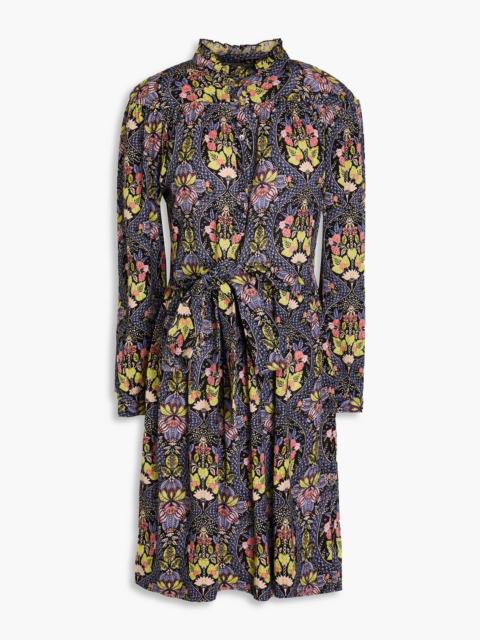 Other Designers Eros floral-print cotton-gauze dress