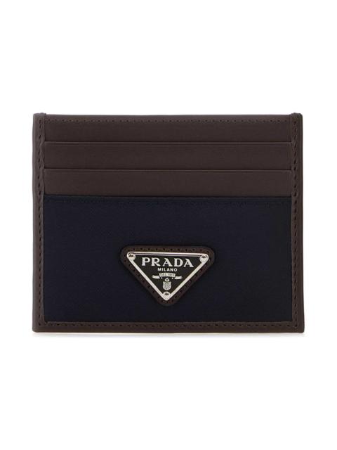 Prada Dark Brown Leather Card Holder