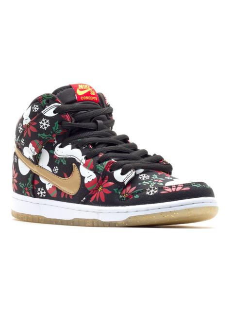 Nike Concepts x Dunk High SB Premium 'Ugly Christmas Sweater'
