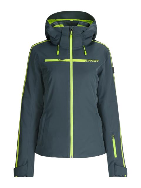 SPYDER Womens Titania Jacket - Slate Blue