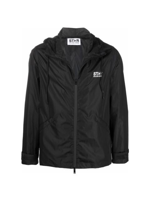 Golden Goose Windbreaker With Logo