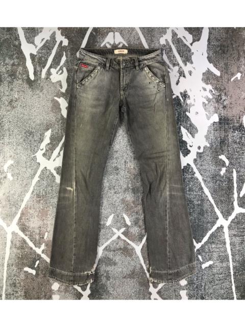Other Designers Vintage - Distress Osklen Jeans Faded Black Denim KJ2383