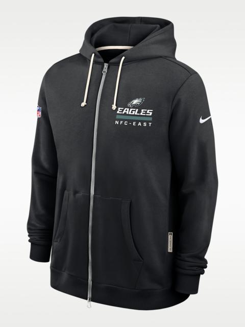 Nike Philadelphia Eagles Utility Player Sideline Men's Nike Dri-FIT NFL Full-Zip Hoodie