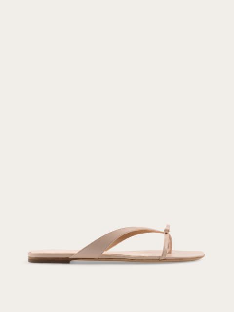 FERRAGAMO Mini bow flip flop