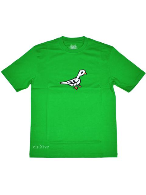 PALACE Palace Pigeon Hole P-Logo Green T-Shirt DS