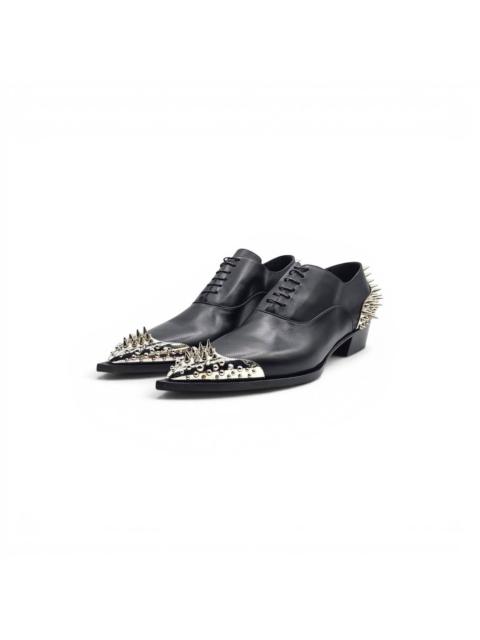 Christian Louboutin Cheliviss Meteor Leather Oxford Shoes EU 41.5 US 8.5 - $2695