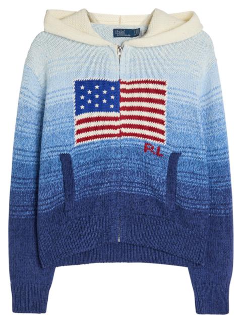 Polo Ralph Lauren Polo Ralph Lauren Hooded Intarsia Cotton Jumper