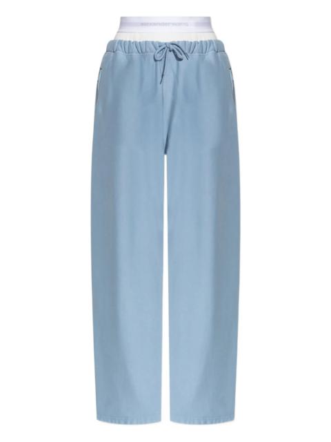 Alexander Wang drawstring pocket trousers