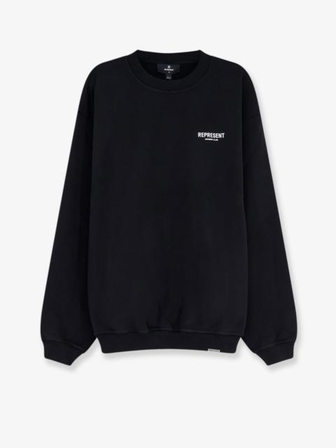 REPRESENT Represent Cotton Sweatshirt Black Men