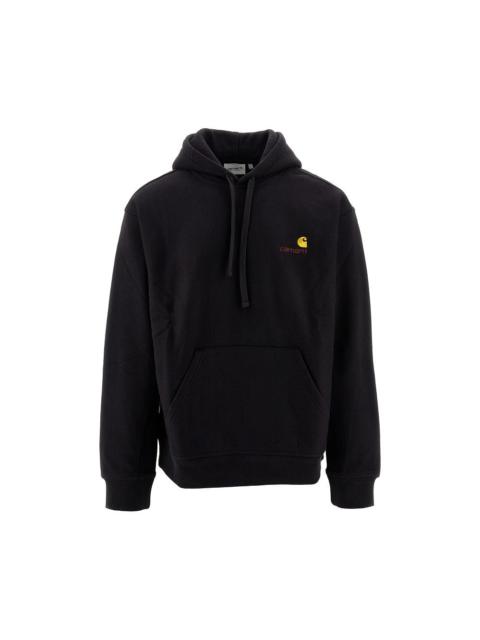 Carhartt WIP Carhartt WIP American Script Hoodie Black