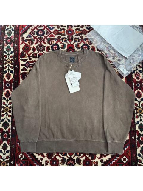 visvim visvim 25AW ICT JUMBO SB SWEAT L/S (N.D.) Mud dyed