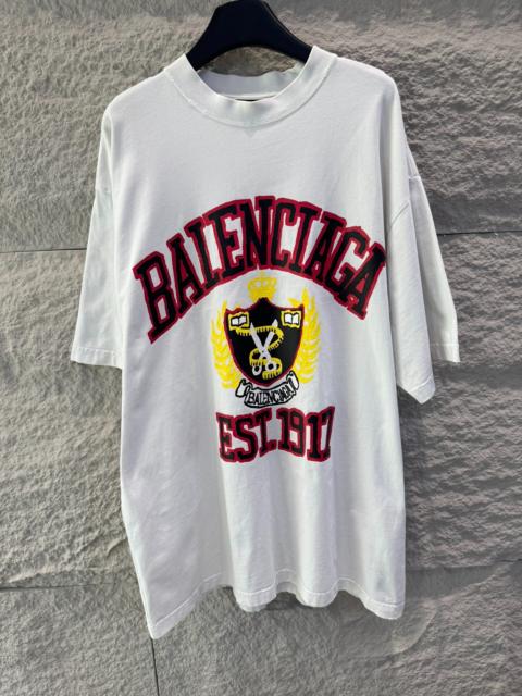 BALENCIAGA Balenciaga white short sleeve T-shirt