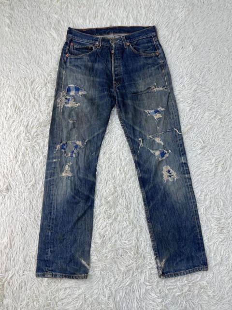 Levi's Vintage LEVI’S 501 Distressed Jeans Streetwear