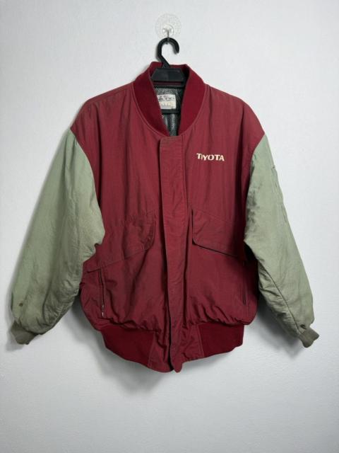 Other Designers Japanese Brand - VINTAGE TOYOTA TECNO RACING DEVELOPMENT TRD BOMBER JACKET