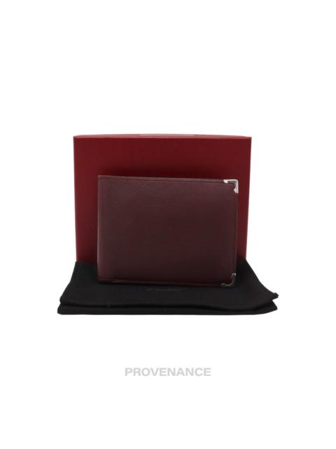 Cartier Cartier Bifold Wallet - Burgundy Calfskin Leather