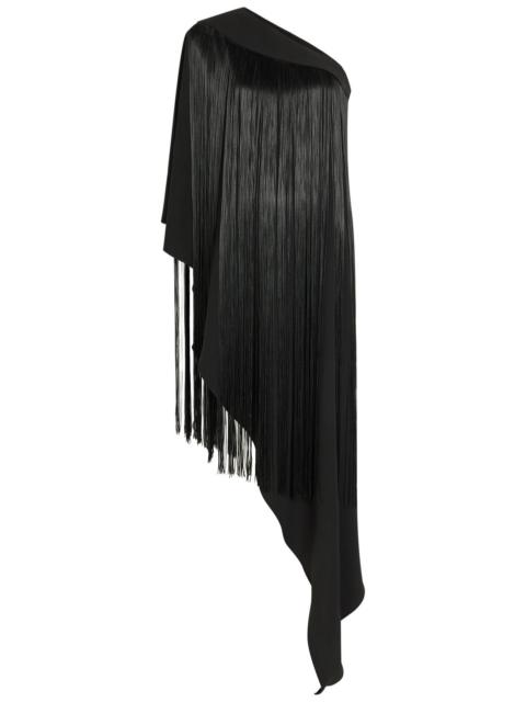 THE NEW ARRIVALS ILKYAZ OZEL The New Arrivals Ilkyaz Ozel Angelica Fringed Woven Maxi Dress