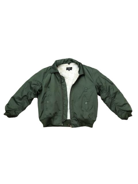 Other Designers Japanese Brand - Vintage Permanent Flight Bomber Jacket Army Style