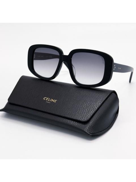 CELINE NEW CL40299U 01B CELINE SUNGLASSES BLACK GRAY WOMEN EYEWEAR
