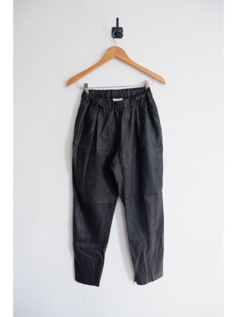 Dries Van Noten Zipper Leg Coated Pants