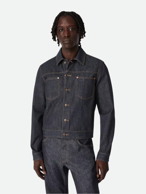 Bottega Veneta Raw Indigo Denim Jacket