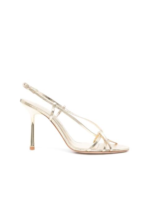 Entwined 90mm leather sandals