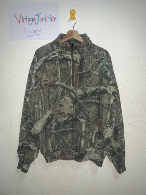 Other Designers Cabelas × Realtree × Vintage - Vintage 90’s Cabela’s Realtree half zipper