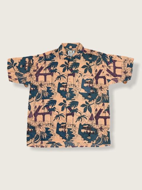 Other Designers Designer × Other - Full Print Sunlight Buttons Ups Shirt