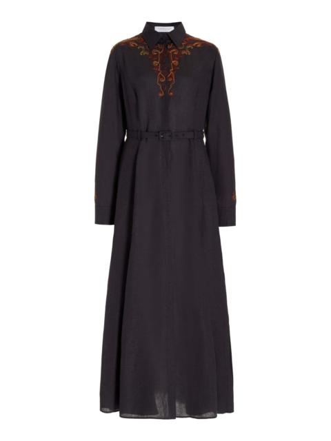 GABRIELA HEARST Mcgraw Dress in Linen