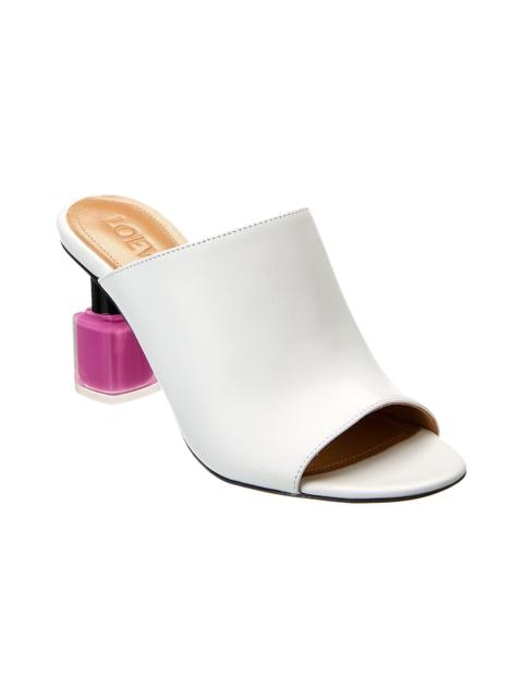 Loewe Loewe Nail Polish Leather Sandal