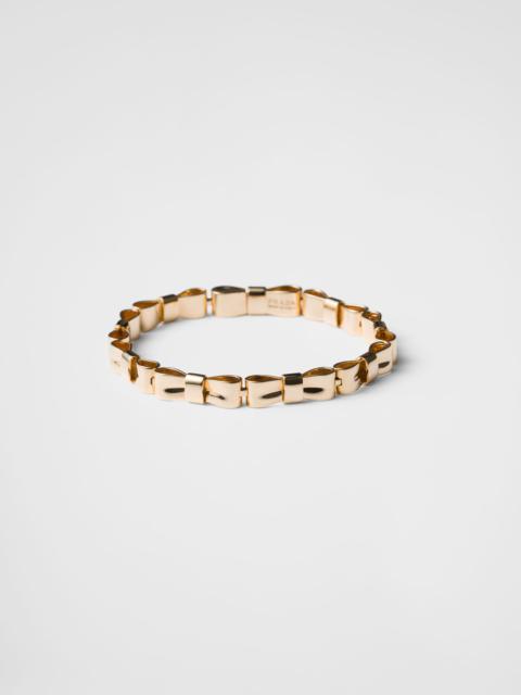 Prada Eternal Gold Bow bracelet - yellow gold