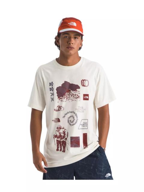 The North Face Men's Indigo Illusion Graphic Tee - White Dune