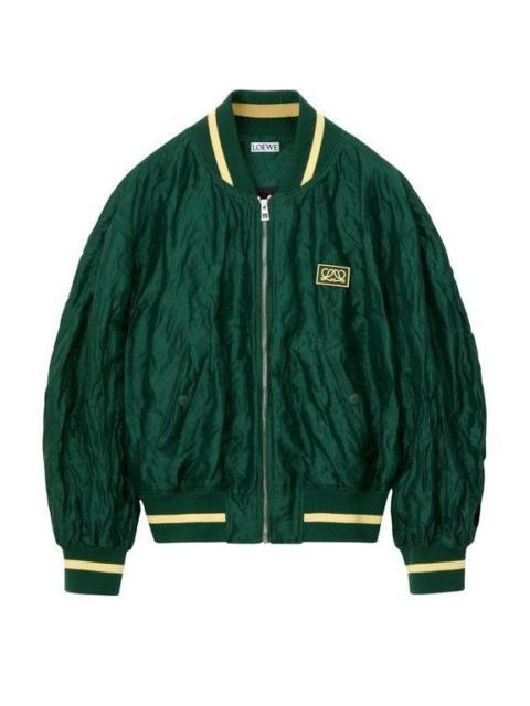 Loewe LOEWE Dark Green Bomber Jacket New & Authentic (Women's size